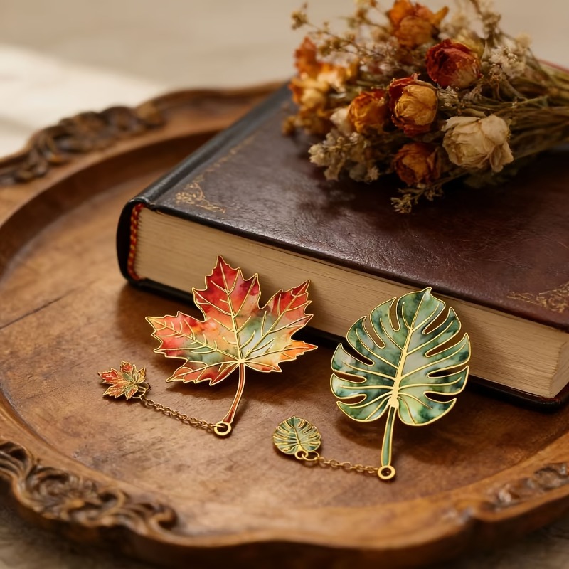 1 adet Vintage yaprak kitap ay - Dried Flower Bookmark incelemesi ve fiyatı