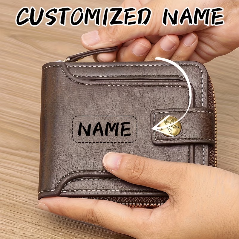 Özel İsimli Erkek PU Cüzdan, K - Personalized Name Box incelemesi ve fiyatı