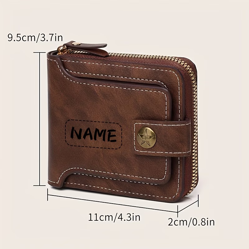 Özel İsimli Erkek PU Cüzdan, K - Personalized Name Box incelemesi ve fiyatı