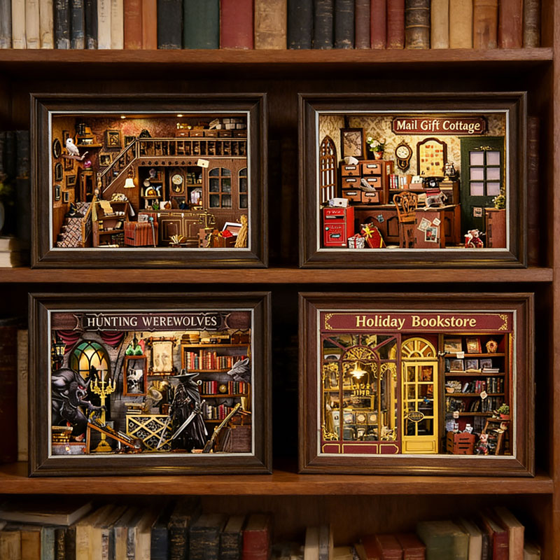 Kendin Yap 3D Ahşap Kitap Köşe - Engraved Wood Frame incelemesi ve fiyatı