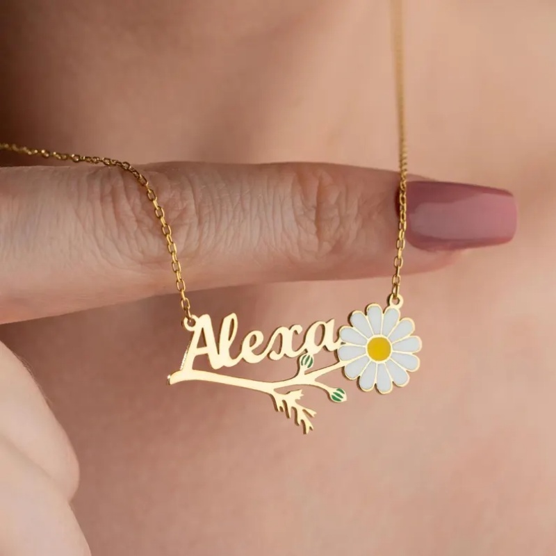 Roro'nun Kişiselleştirilmiş Re - Birth Flower Necklace incelemesi ve fiyatı