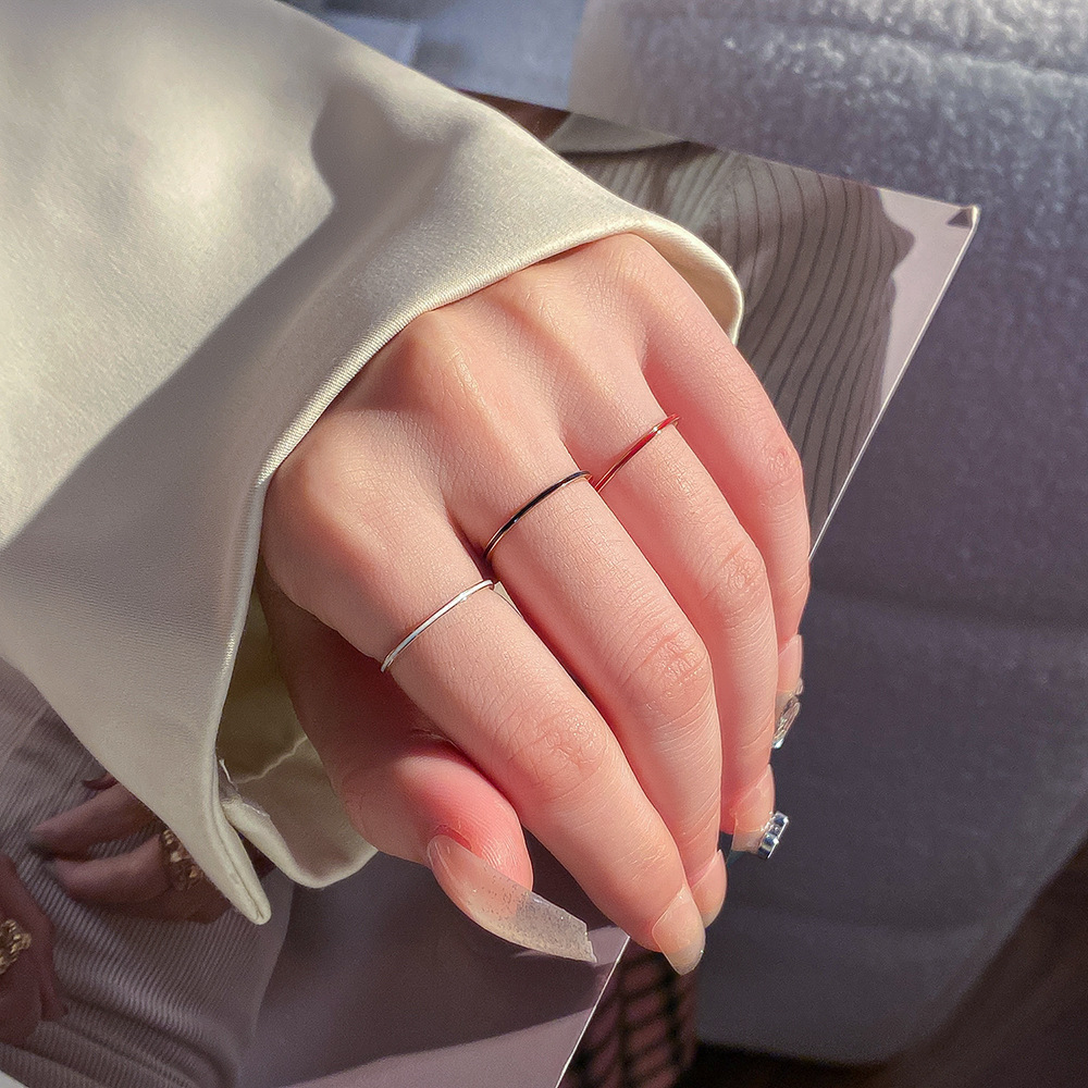 Titanyum Çelik Gül Altın Rengi - Initial Ring Custom incelemesi ve fiyatı