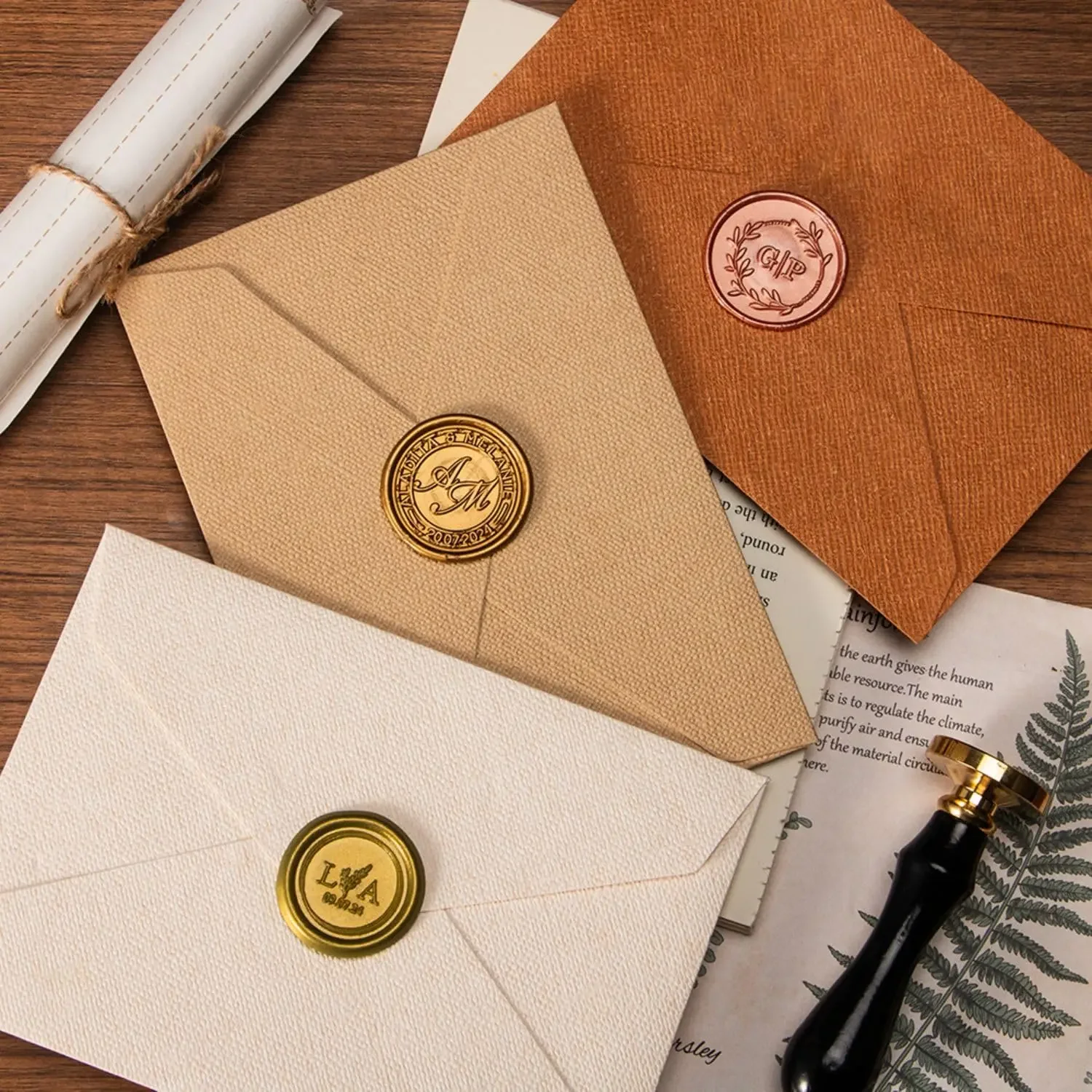 Özel mühür mumu Damga Seti Çif - Wax Seal Letter Kit incelemesi ve fiyatı