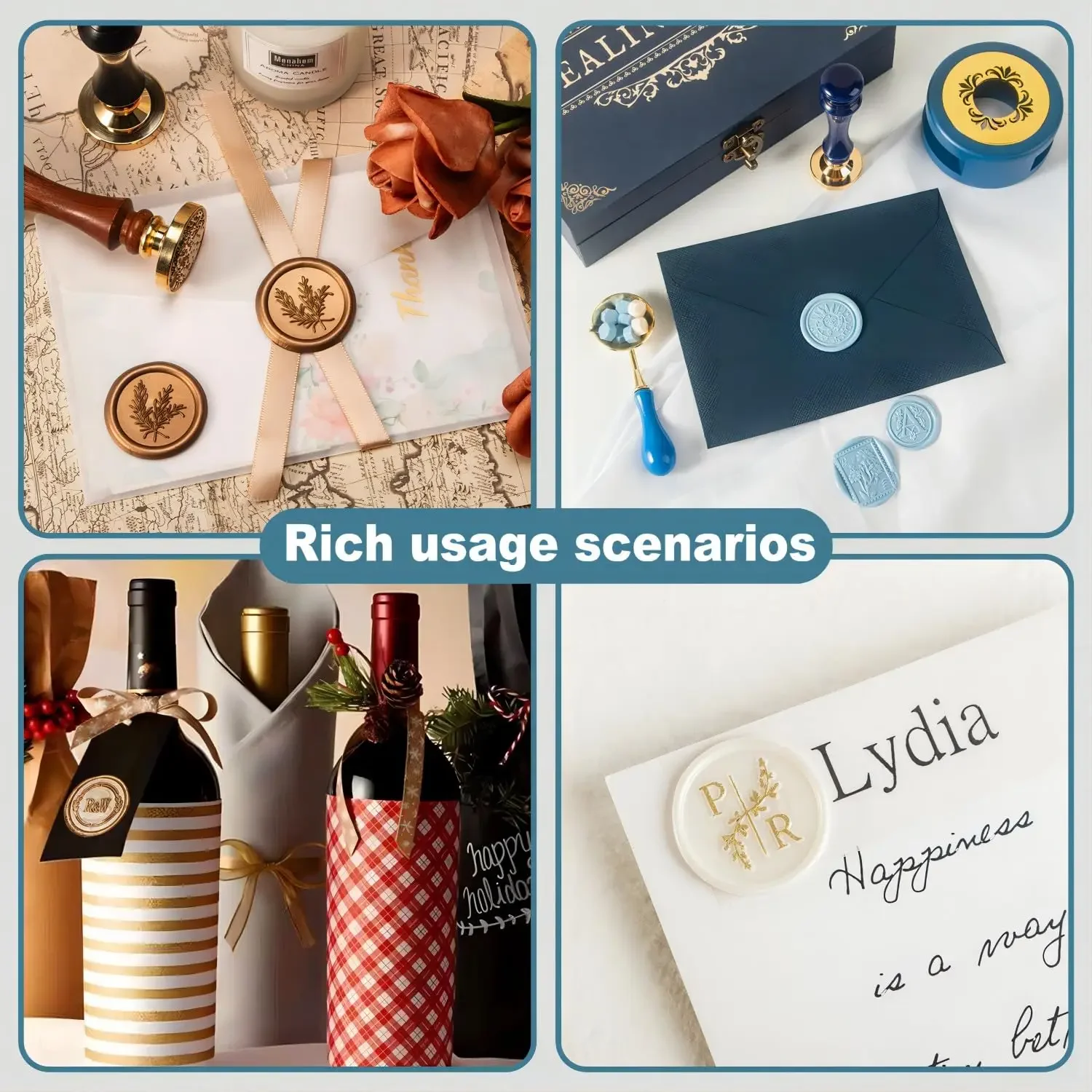 Özel mühür mumu Damga Seti Çif - Wax Seal Letter Kit incelemesi ve fiyatı