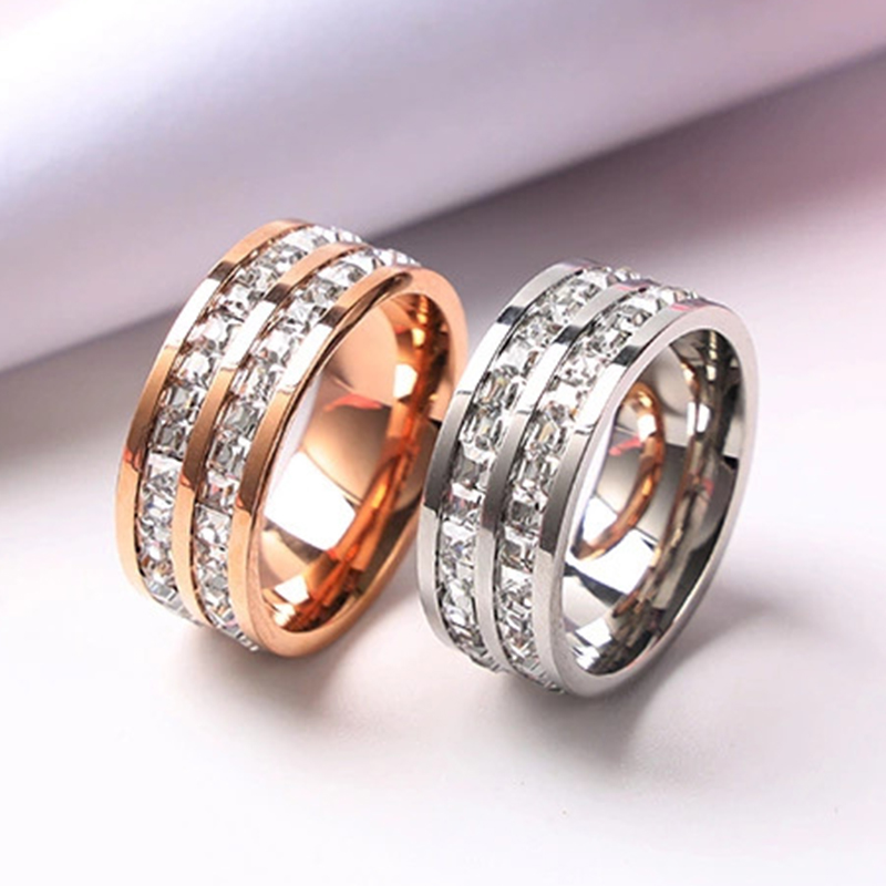 Lüks Gül Altın Renk Tek, Çift  - Initial Ring Custom incelemesi ve fiyatı