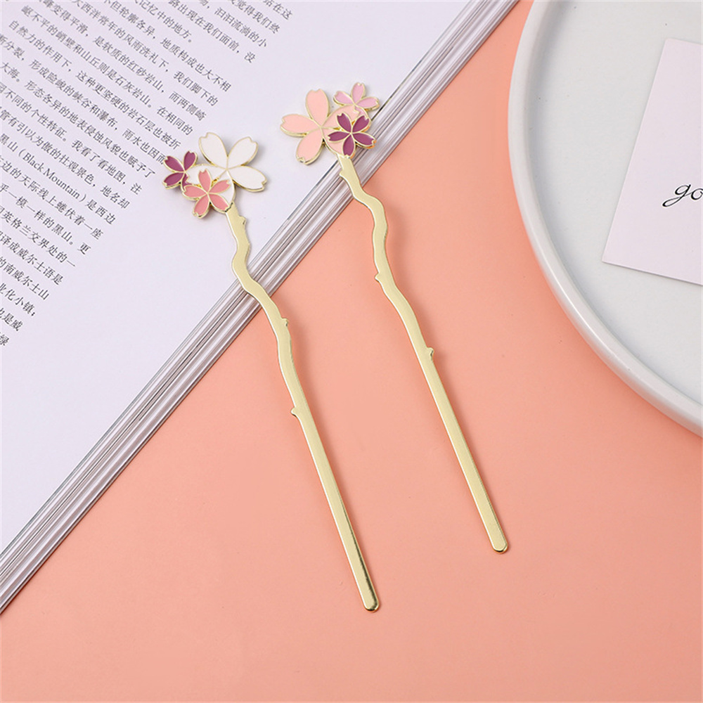 Metal Sakura imi yaratıcı çiçe - Dried Flower Bookmark incelemesi ve fiyatı