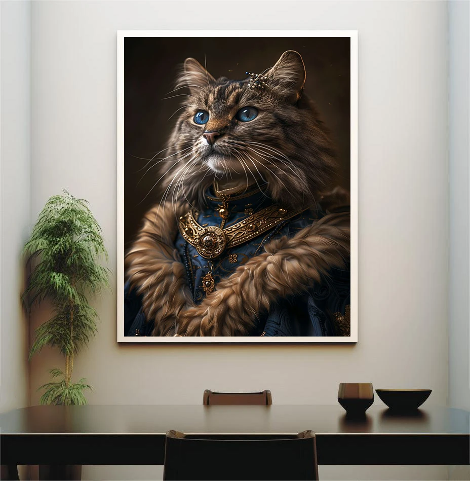 İlginç Hayvan Viktorya Dönemi  - Pet Portrait Custom incelemesi ve fiyatı