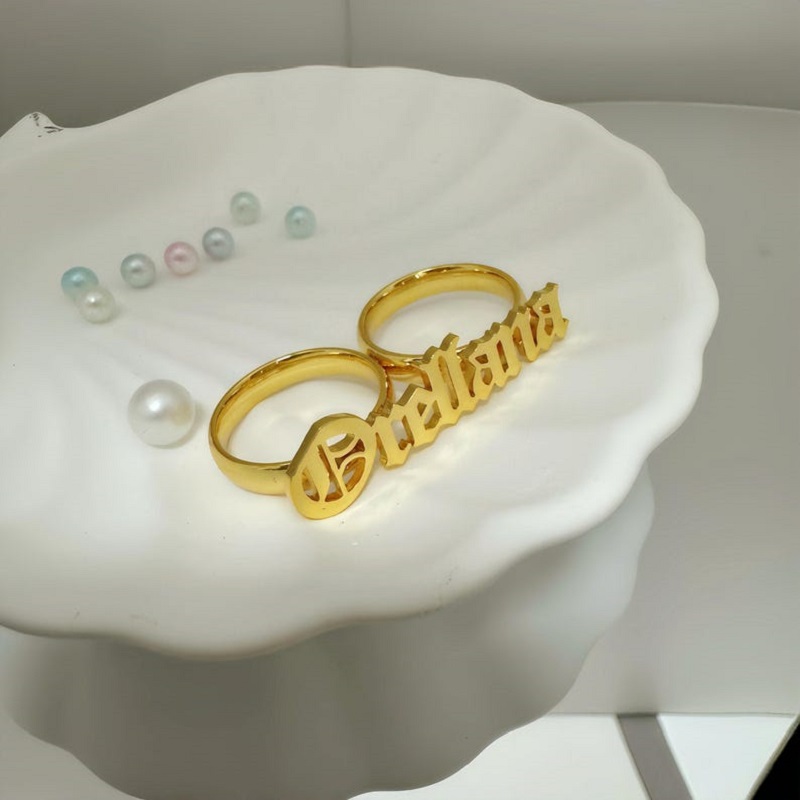 Özelleştirilebilir Paslanmaz Ç - Initial Ring Custom incelemesi ve fiyatı